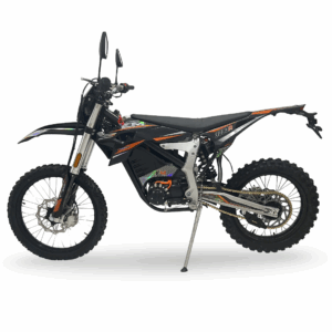EM3000 EEC Road Legal Adult Electric Dirtbike Motocross Motorcycle 72v 21kw Black Orange