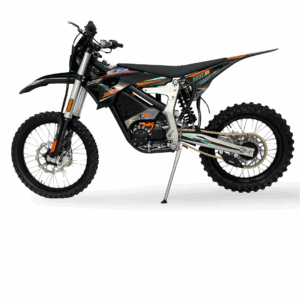 EM3000 Adult Electric Dirt Bike Off Road Motorcycle 72v 21kw Black Orange